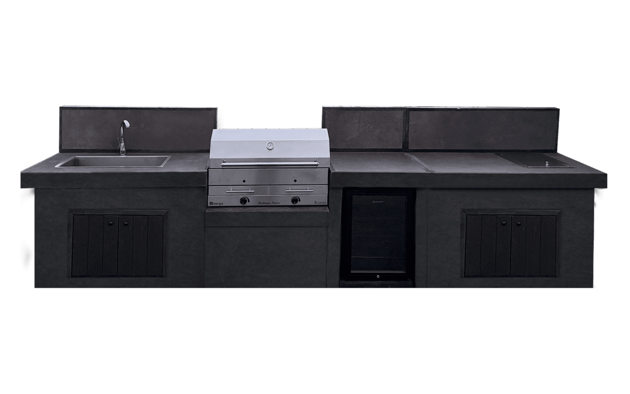 AK-350 Anthracite Outdoor Kitchen