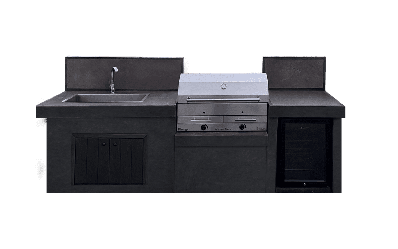 AK-352 Anthracite Outdoor Kitchen